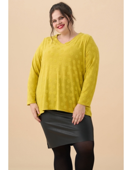 JERSEY SUELTO CIRCULOS GRABADOS 3736