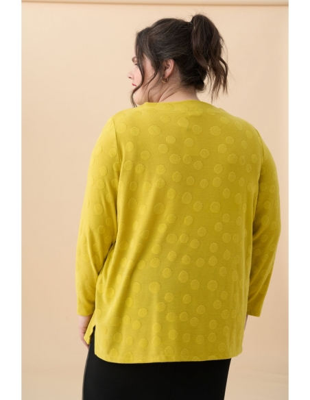 JERSEY SUELTO CIRCULOS GRABADOS 3736