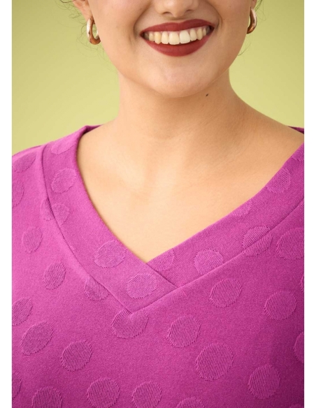 JERSEY SUELTO CIRCULOS GRABADOS 3736