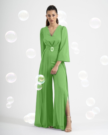 MONO PALAZZO MANGA LARGA MONCHO HEREDIA  40357