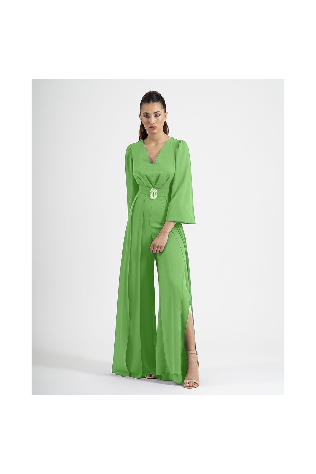 MONO PALAZZO MANGA LARGA MONCHO HEREDIA  40357