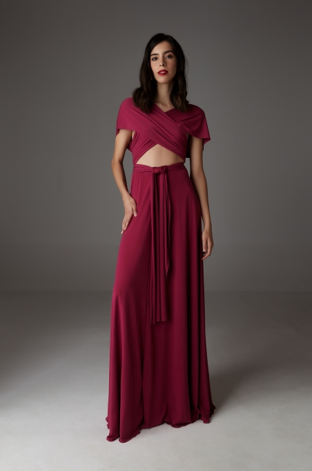 VESTIDO MULTIFORMA LARGO