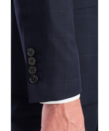 TRAJE HOMBRE CUADROS CON CHALECO ZAR2306