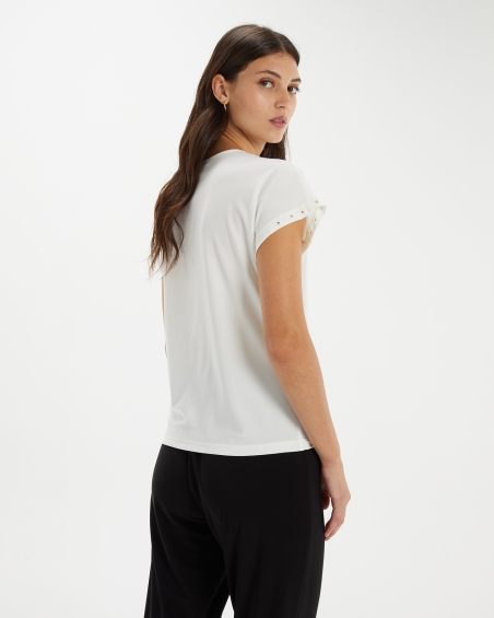 CAMISETA LISA NUDO MANGA CORTA PAZ TORRAS 81246