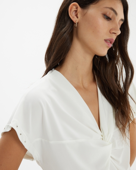 CAMISETA LISA NUDO MANGA CORTA PAZ TORRAS 81246