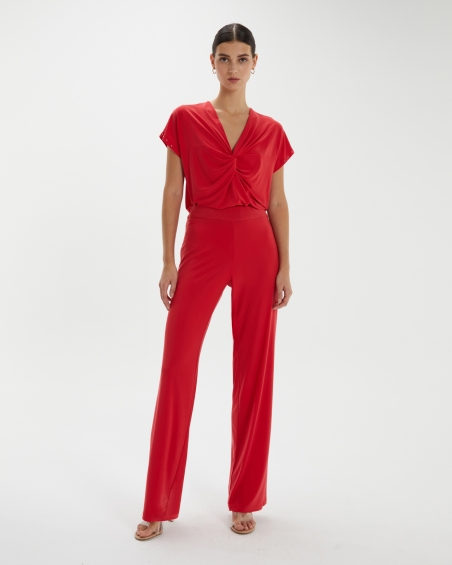 CAMISETA LISA NUDO MANGA CORTA PAZ TORRAS 81246