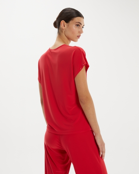 CAMISETA LISA NUDO MANGA CORTA PAZ TORRAS 81246