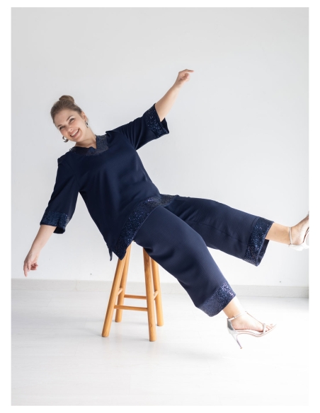 CONJT.PANT.SRA.LENTEJUELAS