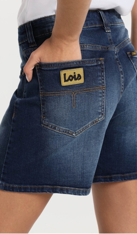 BERMUDA VAQUERA CORTA MUJER LOIS 138087