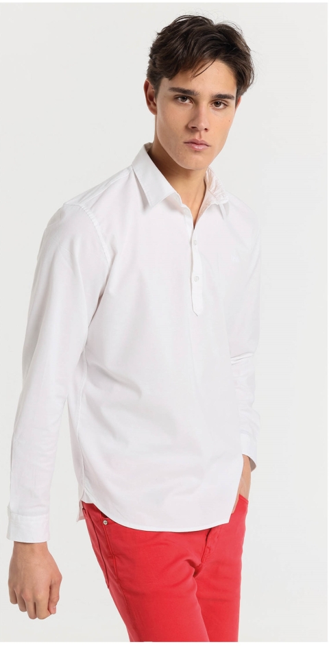 CAMISA HOMBRE MANGA LARGA POLERA LOIS 137834 2