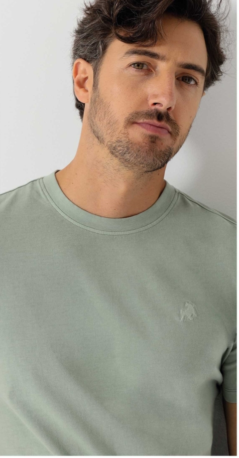 CAMISETA MANGA CORTA LAVADA LOIS 137909