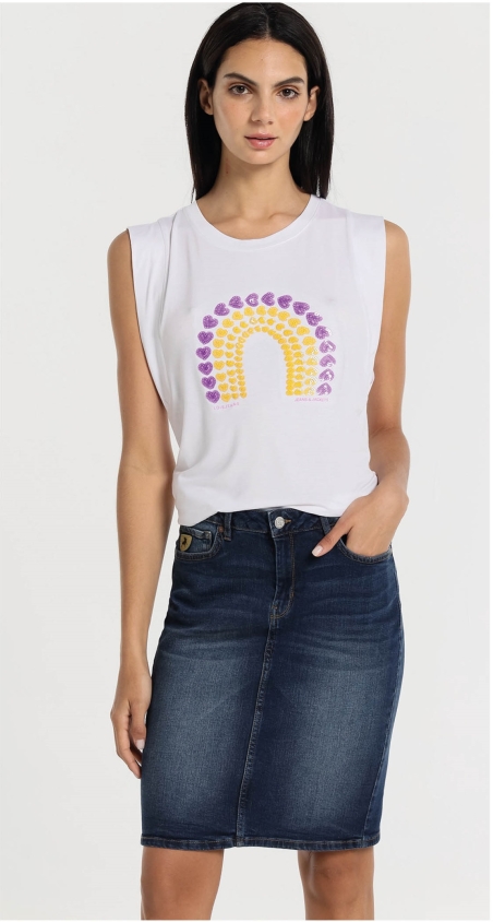 FALDA VAQUERA TUBO LUCY BOW LOIS 1381112