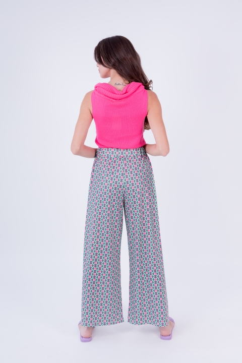 PANTALON MUJER ESTAMPADO LYLU 29113 2