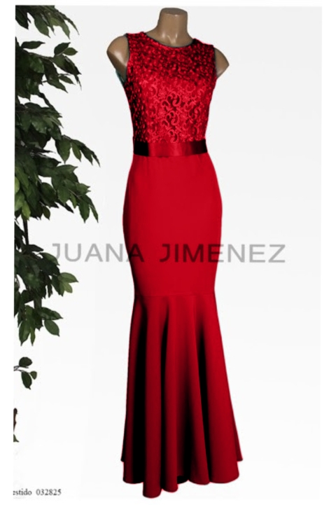 VESTIDO SIRENA 32825 2