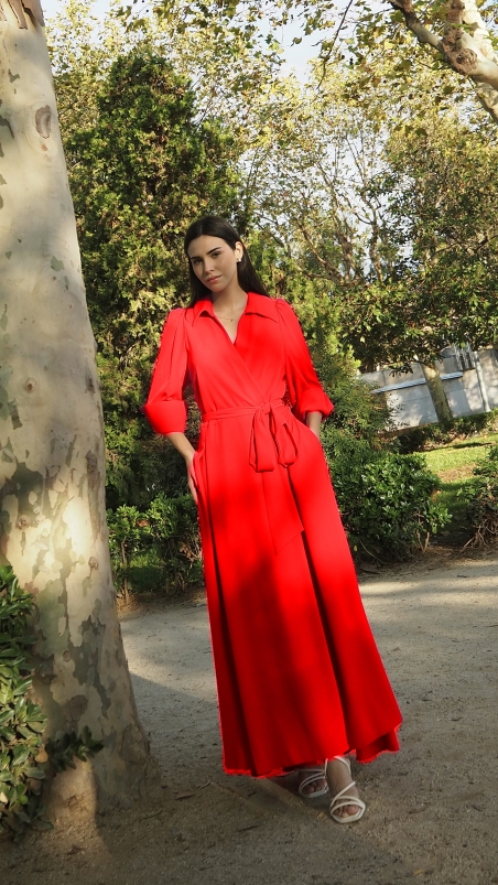 VESTIDO VUELO CAMISERO 2406