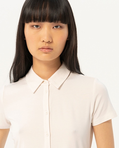 BLUSA LISA CAMISERA ABIERTA SURKANA 514ESBU112