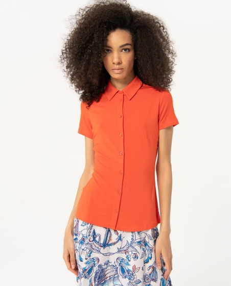 BLUSA LISA CAMISERA ABIERTA SURKANA 514ESBU112