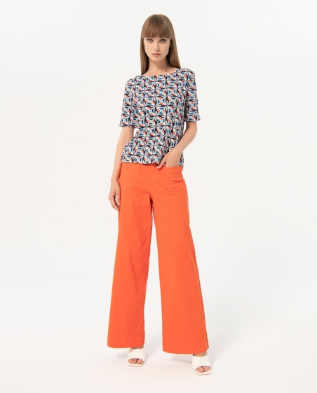 CAMISETA  ESTAMPADA MANGA CORTA 514LOTT011 SURKANA