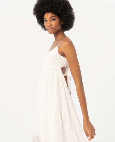 VESTIDO BORDADO ATADO SURKANA 524TIKA727