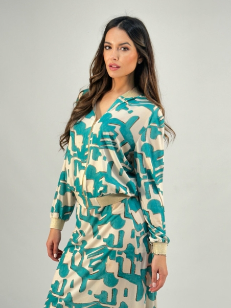 BOMBIER ESTAMPADA EF114/291