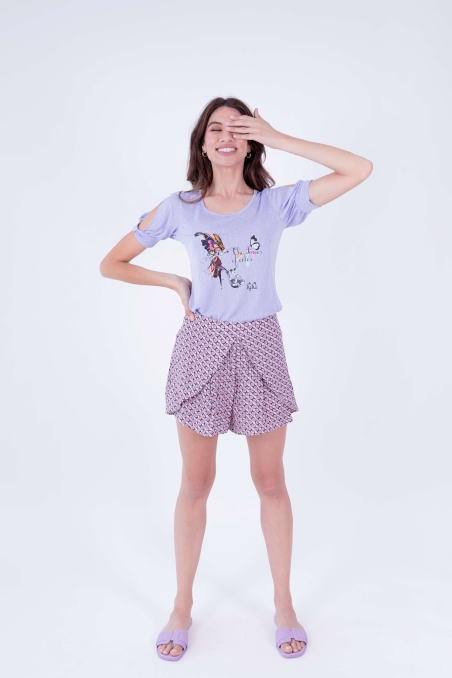 BERMUDA ESTAMPADA LYLU 24471108