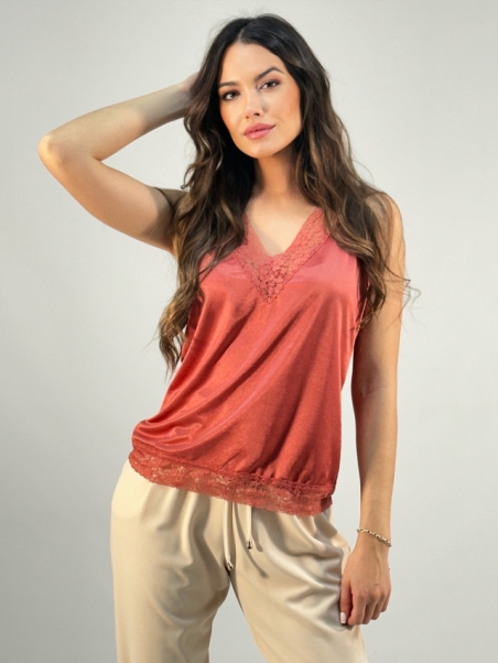 TOP LENCERO LISO EB112