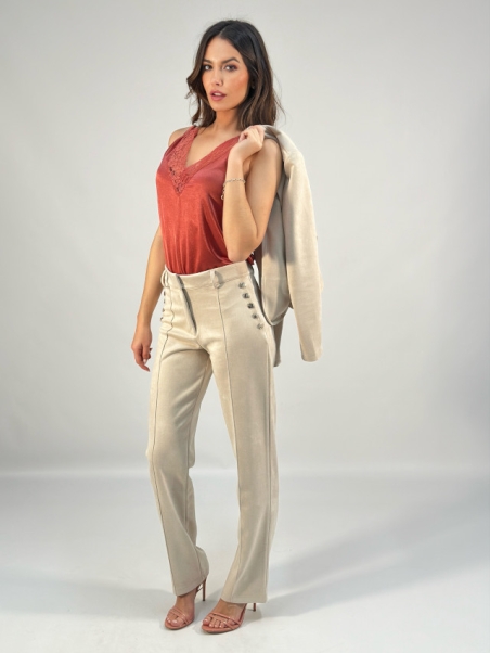 TOP LENCERO LISO EB112