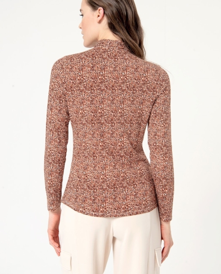 BLUSA CAMISERA MANGA LARGA DIBUJO 554SONA119 SURKANA