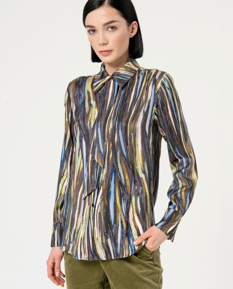 BLUSA M/L RASO ESTAMP 2