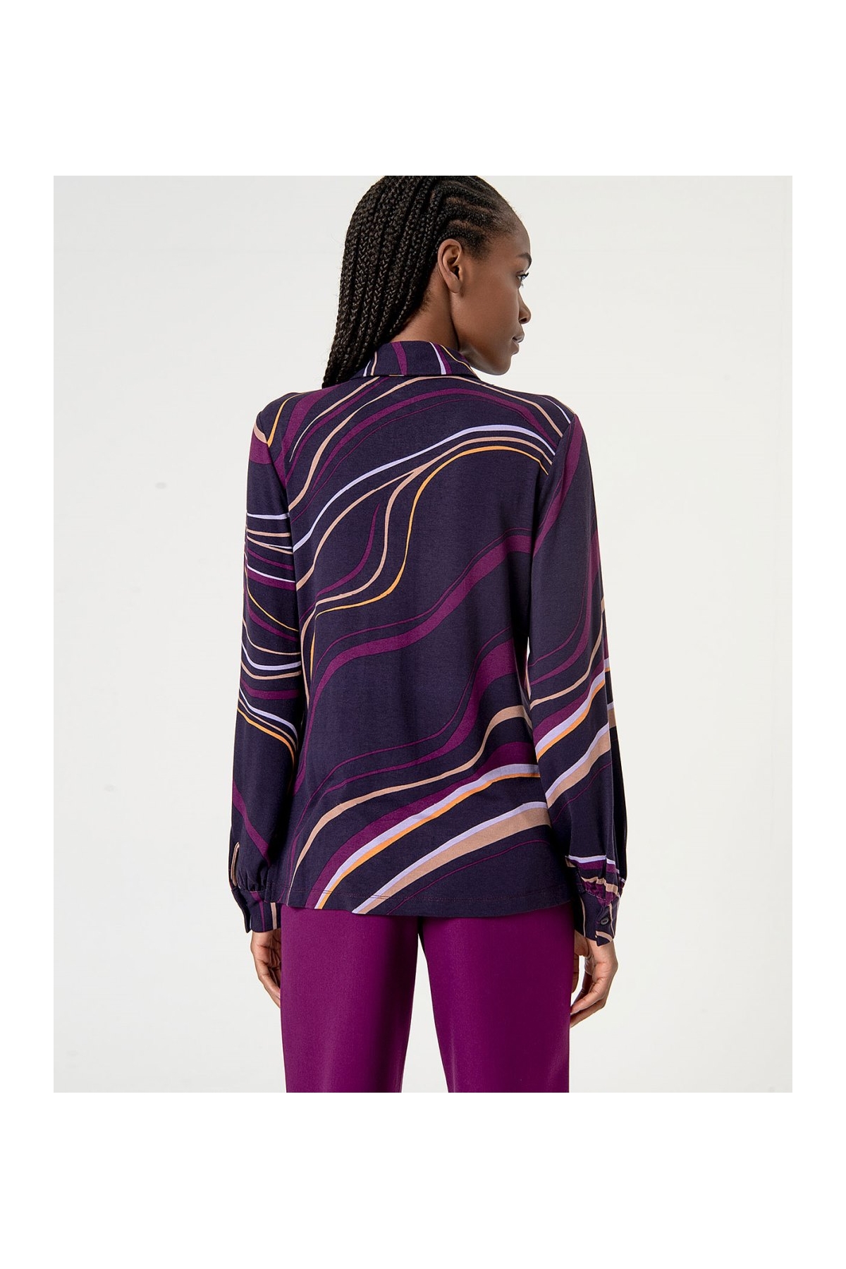 BLUSA MANGA LARGA ONDAS SURKANA 564ALVI113