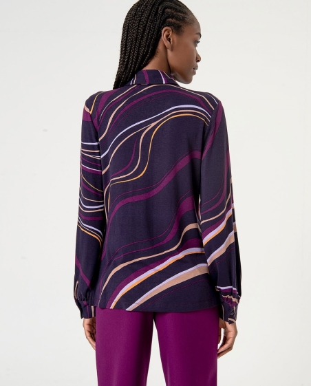 BLUSA MANGA LARGA ONDAS SURKANA 564ALVI113