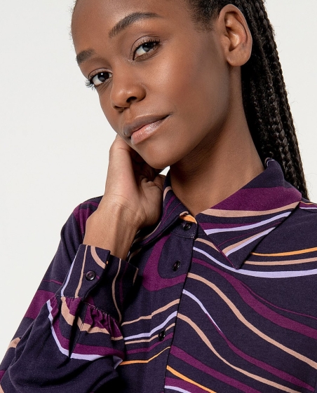 BLUSA MANGA LARGA ONDAS SURKANA 564ALVI113