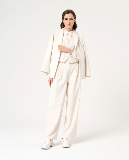 CHALECO MUJER LISO CRUDO SURKANA 554NESS328