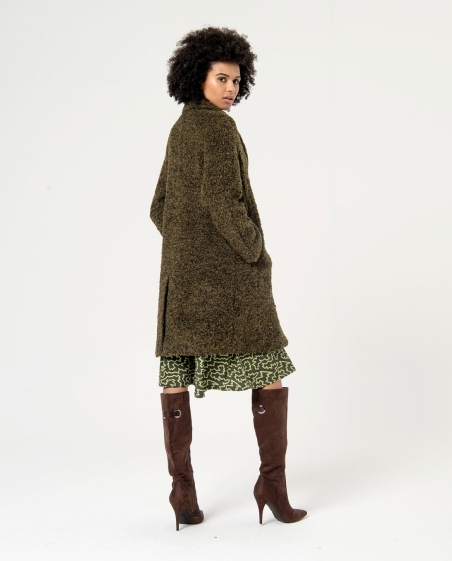 ABRIGO DE RIZO CUELLO SMOKING SURKANA 564RILO423