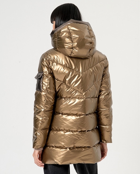 PARKA METALIZADA ALCOLCHADA SURKANA 564NEON421