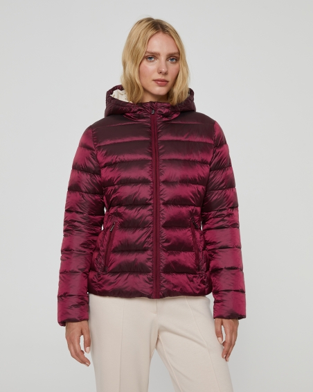 PARKA CORTA BRILLO CAPUCHA PAZ TORRAS 75647