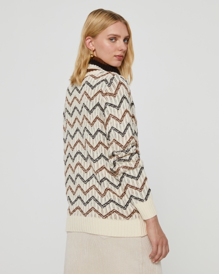 JERSEY CUELLO CISNE ZIG ZAG PAZ TORRAS 98347