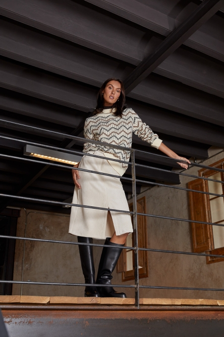 JERSEY CUELLO CISNE ZIG ZAG PAZ TORRAS 98347