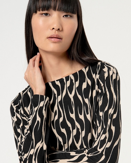 VESTIDO CORTO DIBUJO SURKANA 564RIWO712