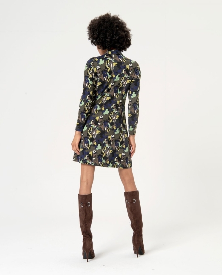 VESTIDO DIBUJO TEJIDO CÁLIDO SURKANA 564ALKE712