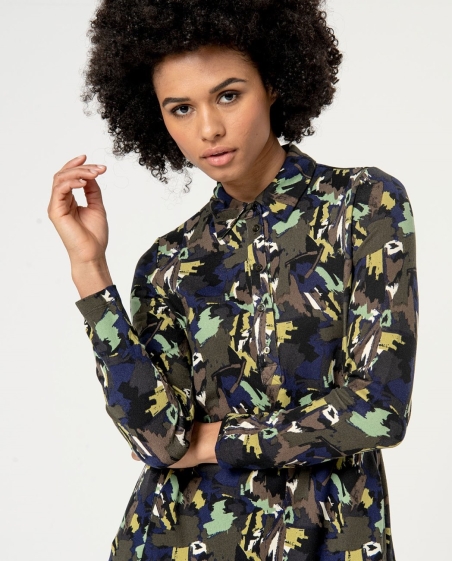 VESTIDO DIBUJO TEJIDO CÁLIDO SURKANA 564ALKE712