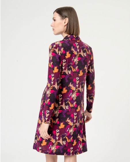 VESTIDO DIBUJO TEJIDO CÁLIDO SURKANA 564ALKE712