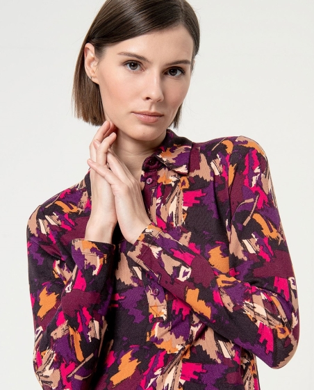 VESTIDO DIBUJO TEJIDO CÁLIDO SURKANA 564ALKE712