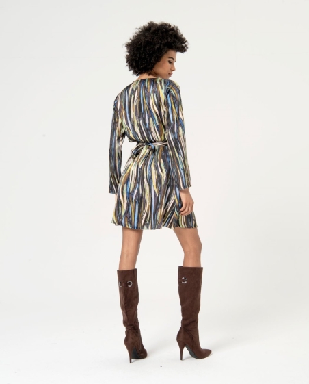 VESTIDO PICO RASO ESTAMPADO SURKANA 564SEVI726