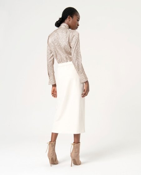 FALDA LARGA LISA RECTA SURKANA 554NESS623