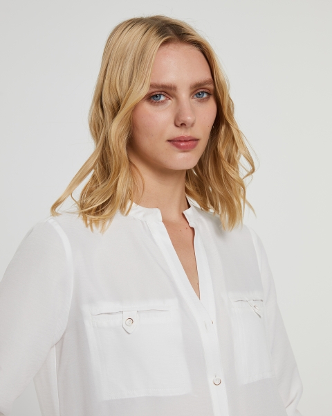 BLUSA LISA MANGA LARGA MAO PAZ TORRAS 25347 2