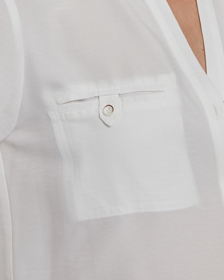 BLUSA LISA MANGA LARGA MAO PAZ TORRAS 25347