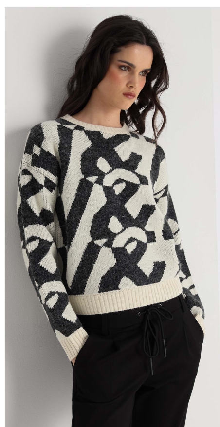 JERSEY MUJER DIBUJO V&L 140838