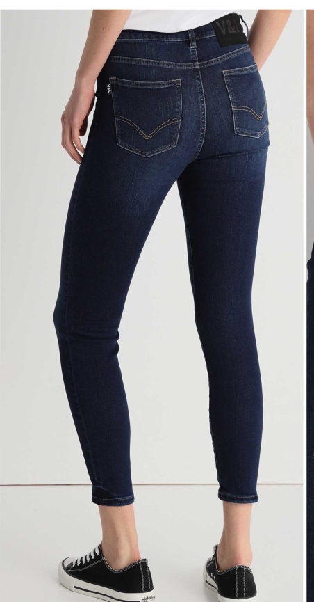 VAQUERO MUJER PITILLO TIRO MEDIO V&L 140734