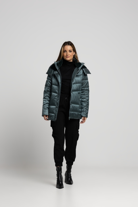 PARKA SRA.CAPUCHA BRILLO 2